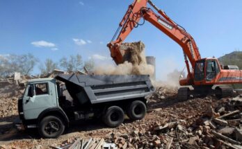 Вывоз мусора со строительной площадки